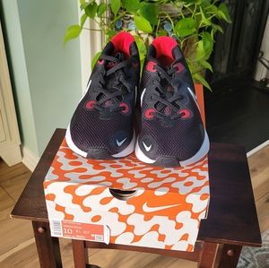 Nike Renew Run CK6357 005 Black/White-University Red